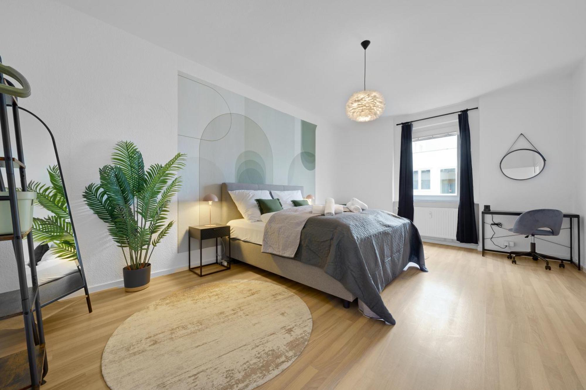 Olive Apartments - 86M2 - Kingsize - Free Parking Hannover Dış mekan fotoğraf